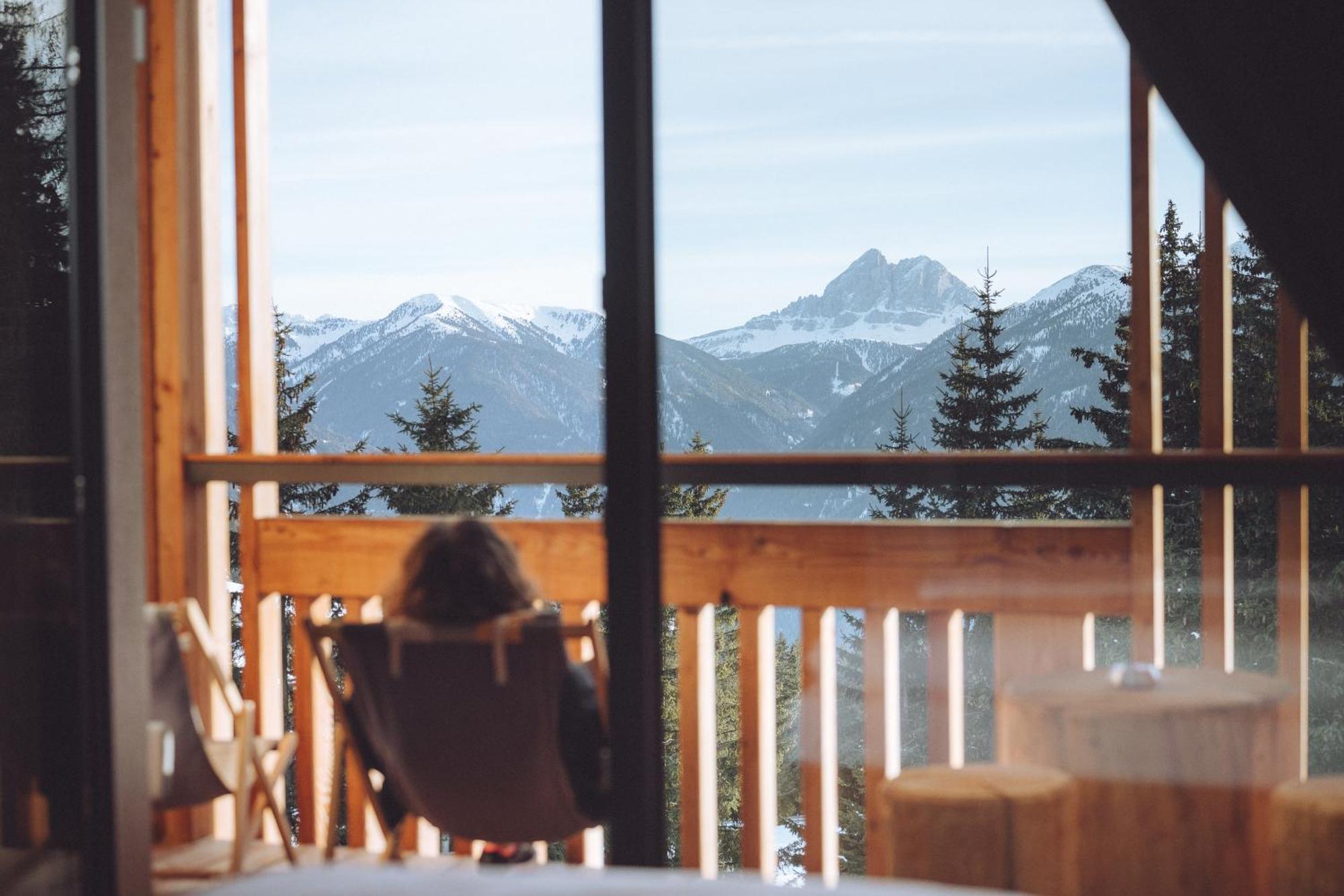 Oberhauser Huette Rodenecker - Luesner Alm Лузон Экстерьер фото