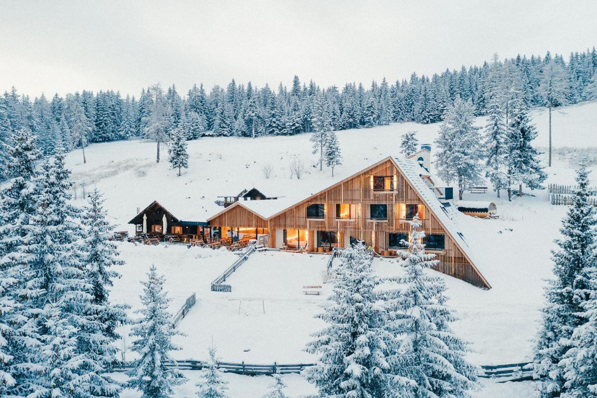 Oberhauser Huette Rodenecker - Luesner Alm Лузон Экстерьер фото